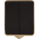 Выключатель Smartbuy 2-клавишный 10А, IP 54 Сатурн SBE-04w-10-SW2-0 (артикул 16052179) – фото 1