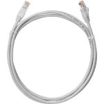 Коммутационный шнур U/UTP 4 пары, Кат.5е Класс D, 100МГц, 2хRJ45/8P8C, T568B, литой, многожильный, PVC нг B, серый, 3м, 10шт NETLAN EC-PC4UD55B-030-GY-10 (артикул 15534499) – фото 1