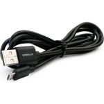 Кабель usb-micro usb Ergolux Elx-cdc01-c02 3а, 1,2м, черный, зарядка+передача данных, коробка 15093 (артикул 27729204) – фото 1