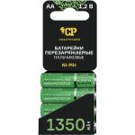Аккумулятор CRAZYpower АА Ni-MH 1350мАч 4 шт блистер 5046474 (артикул 30640616) – фото 1