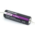 Батарейка GoPower 14505 PC1 Li-SOCl2 3.6V с выводами (1/10/500) 00-00015332 (артикул 22969995) – фото 1
