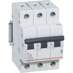 Автоматический модульный выключатель Legrand 3п C 50А 4.5кА RX3 Leg 419713 1199893 (артикул 15788577) – фото 1