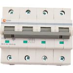 Автоматический выключатель EKF PROxima ВА 47-125, 4P, 100А, D, 15кА, SQ mcb47125-4-100D (артикул 16040520) – фото 1