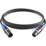 Межблочный балансный кабель PROCAST cable XLR m/XLR f.2,5 XLR m/XLR f, 2,5m, черный НФ-00000420 (артикул 22556235) – фото 1