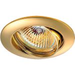 Встраиваемый поворотный светильник NOVOTECH алюминиевое литье GX5.3/GU5.3 50W CROWN 369102 (артикул 17689245) – фото 1