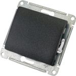 Механизм 1-клавишного перекрестного переключателя Schneider Electric Glossa 10А 7 10AX антрацит GSL000771 (артикул 18145393) – фото 1