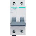 Автоматический выключатель Systeme Electric City9 set ав с 16а 2p 4.5ka 230в C9F34216 (артикул 26625977) – фото 1
