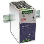 Источник питания Mean Well AC/DC WDR-240-24 240Вт Т00302347 (артикул 16405986) – фото 1