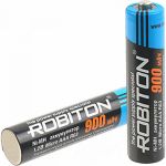 Аккумулятор ROBITON 900MHAAA-2 BL2 (2шт) 8796 (артикул 15949018) – фото 1
