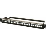 Модульная патч-панель Hyperline PPBL6-19-24-RM 19"", 24 порта, 4 съемные панели по 6 модулей, 434012 (артикул 19591170) – фото 1