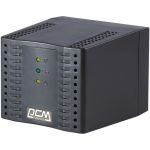 Стабилизатор напряжения Powercom черный TCA-1200 BL (артикул 15951045) – фото 1