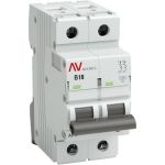 Автоматический выключатель EKF AV-6 2P 16A B 6kA AVERES SQmcb6-2-16B-av (артикул 16040545) – фото 1