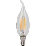 Филаментная светодиодная лампа Osram LS CLBA60 5W/827 230V FIL CL E14 10x1 4058075684935 (артикул 22521519) – фото 1