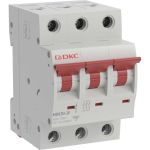 Автоматический модульный выключатель DKC yon md63n 3p 50a c 6ka MD63N-3PC50 (артикул 29777834) – фото 1