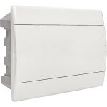 Распределительный щит EKF PROxima ЩРВ-П-12 ""SlimBox"" белая дверца, IP41 sb-v-12w (артикул 16369501) – фото 1