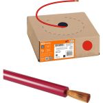 Провод TDM ПуГВнг(А)-LS 1х1,5 ГОСТ в коробке (100м), красный SQ0124-1477 (артикул 20019550) – фото 1