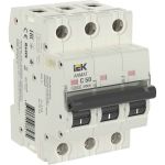 Автоматический выключатель IEK ARMAT M06N 3P C 50А AR-M06N-3-C050 (артикул 20730837) – фото 1
