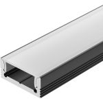 Профиль Arlight SL-SLIM-H7-2000 BLACK 2 м 0 37110 037110 (артикул 25140705) – фото 1
