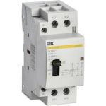 Модульный контактор с ручным управлением IEK КМ63-11МР AC KARAT MKK12-63-11 (артикул 21319186) – фото 1