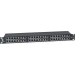Патч-панель Cabeus высокой плотности, 1U, 48 портов RJ-45, категория 5e PLHD-48-Cat.5e-SH-Dual IDC-1U (артикул 17175859) – фото 1