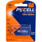 Щелочной/алкалиновый элемент питания PKCELL тип - 9VКрона 1 шт в блистере 6LR61-1B (артикул 19561728) – фото 1