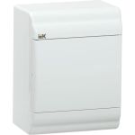 Пластиковый корпус IEK Prime щрн-п-4 белый/белая дверь ip41 MKP82-N-04-WD-41-20 (артикул 28938302) – фото 1