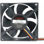 Гидродинамический вентилятор Gembird 80x80x25, 4 pin, провод 30 см, D8025HM-4 (артикул 23709225) – фото 1