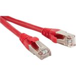Патч-корд Hyperline PC-LPM-STP-RJ45-RJ45-C5e-10M-LSZH-RD F/UTP, экранированный, Cat.5е (100% Fluke Component Tested), LSZH, 10 м, красный 230128 (артикул 19590618) – фото 1