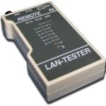 Тестер для витой пары TWT RJ-45 телефонного RJ-12 RJ-11 коаксиального кабеля BNC TST-200 (артикул 16102112) – фото 1