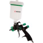 Пневматический краскопульт INTERTOOL LVLP GREEN, форсунка 1.3 мм, бачок 600 мл, PT-0132 (артикул 16451038) – фото 1