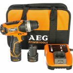 Аккумуляторная дрель-шуруповерт AEG BS 12C2 LI-202B 448465 (артикул 15524778) – фото 1