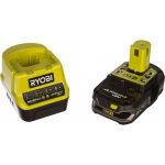 Набор Ryobi ONE+ RC18120-125 5133003359 аккумулятор (18 В; 2.5 А*ч; Li-Ion) и зарядное устройство RC18120 (артикул 15643699) – фото 1