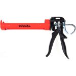 Чёрный пистолет под герметики SOUDAL 300мл 106617 (артикул 15866420) – фото 1