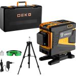 Лазерный самовыравнивающийся уровень DEKO DKLL12PG1 360/3 SET 2 PREMIUM 065-0235-1 (артикул 18963384) – фото 1