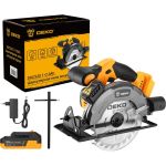 Циркулярная аккумуляторная пила DEKO DKCS20 Laser 063-4205 (артикул 16623800) – фото 1