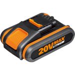 Аккумулятор 20В 2,0 Ач WORX WA3551 (артикул 16045412) – фото 1