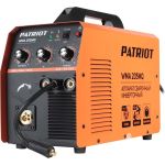 Сварочный инверторный полуавтомат PATRIOT WMA 205MQ MIG/MAG/MMA, полуавтоматическая сварка в среде 605302155 (артикул 19653888) – фото 1