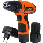 Аккумуляторная дрель-шуруповерт Энкор ДША-2 12ЭР/10Л 50022 (артикул 21262432) – фото 1