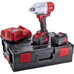 Двухскоростной аккумуляторный ударный гайковерт FLEX IW 3/4 18.0-EC/5.0 Set 492647 (артикул 16535594) – фото 1