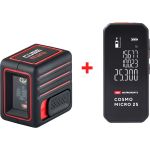 Комплект ADA: уровень Cube Mini Basic Edition + дальномер Cosmo Micro 25 А00690 (артикул 24358383) – фото 1