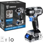 Аккумуляторный бесщеточный гайковерт DEKO DKIS20 063-4035 (артикул 20846553) – фото 1