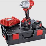 Аккумуляторный ударный гайковерт FLEX IW 1/2 950, 18.0-EC/5.0 Set 530187 (артикул 24699693) – фото 1