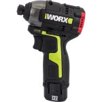 Аккумуляторный ударный бесщеточный винтоверт WORX Professional 12В, 140Нм, 2x2Ач WU132 (артикул 26513966) – фото 1