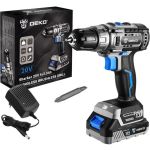 Аккумуляторная бесщеточная дрель-шуруповерт DEKO Sharker 20V 063-4037 (артикул 20359714) – фото 1