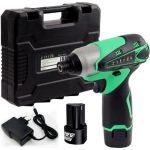 Аккумуляторный гайковерт Zitrek ZKIS12 12 B, Li-Ion акк. 2x2.0 Ач, кейс 063-4402 (артикул 26230313) – фото 1
