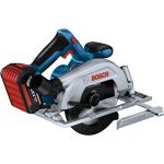 Аккумуляторная циркулярная пила Bosch GKS 185-LI (1 Ак.Б) 06016C1223 (артикул 26757638) – фото 1