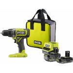 Дрель-шуруповерт Ryobi 18В RDD18-2C42S 5133005521 (артикул 22911393) – фото 1