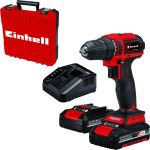 Аккумуляторная дрель Einhell pxc te-cd 18/40 li bl, 18в, 40нм, патрон 10мм, 2x2,0 aч, кейс 4513995 (артикул 27694428) – фото 1