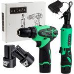 Набор аккумуляторного инструмента Zitrek (zkrw12, zkcd12) 2 в 1, 2x2.0ач 063-4404 (артикул 26760266) – фото 1