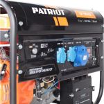 Бензиновый генератор PATRIOT GP 7210LE 474101588 (артикул 15513662) – фото 1